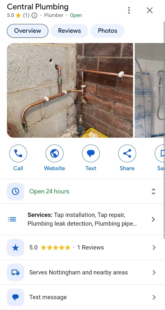 Outdated Google Profile